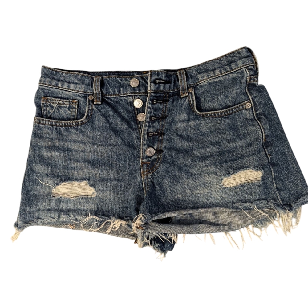 7 For All Mankind Monroe Cutoff Short Size 27